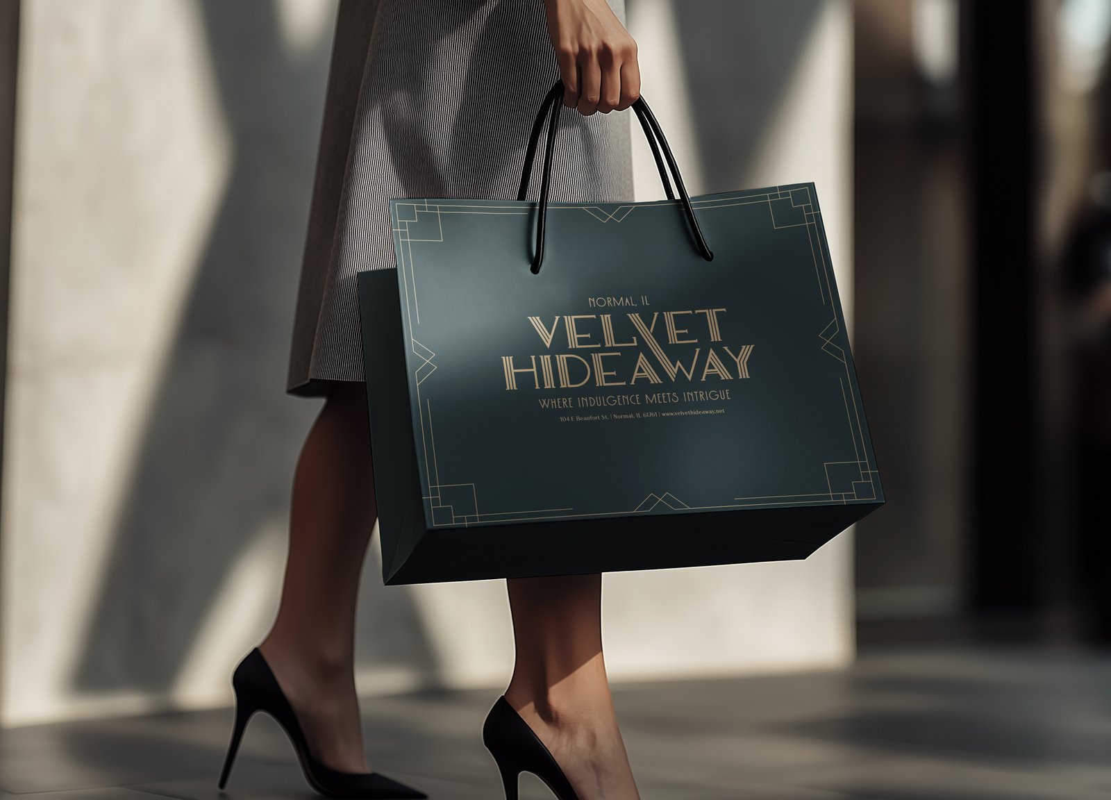 white shirt against a bright colorful background with colorful circles and a olympic logo
